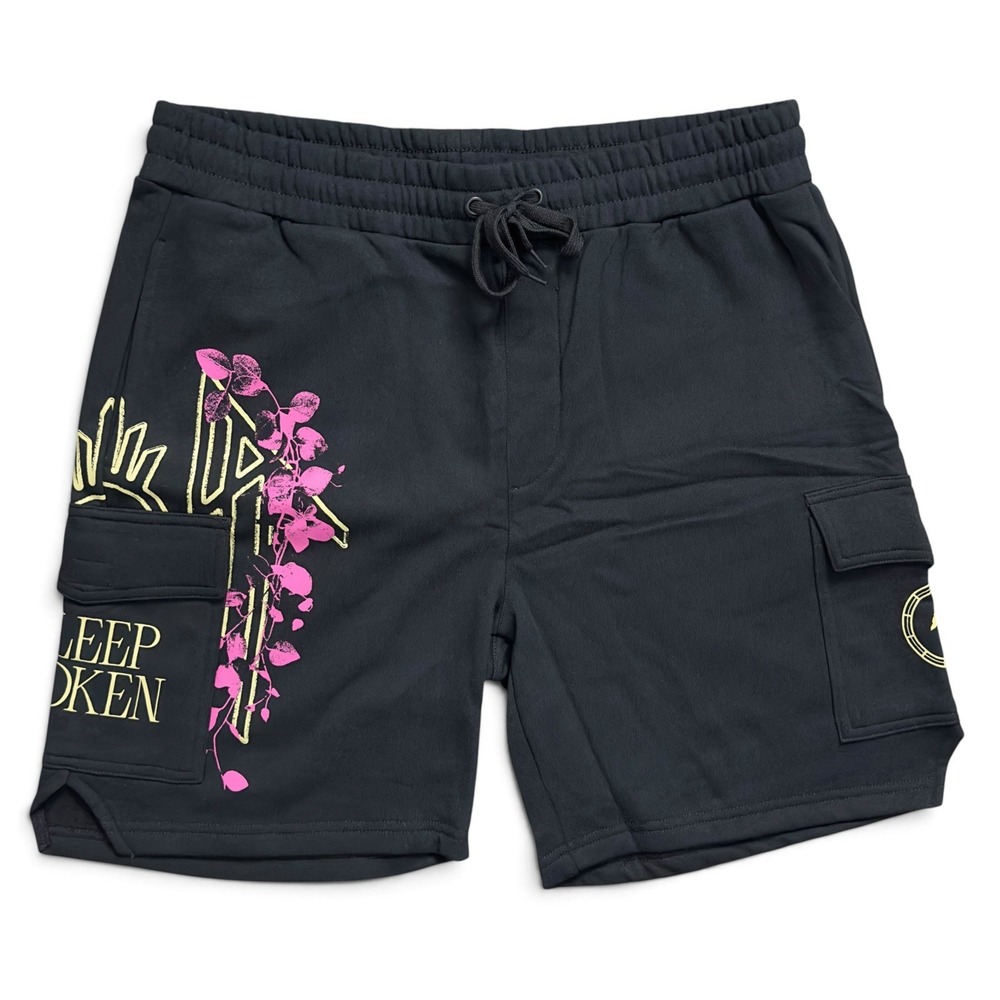 Hot Topic Sleep Token Even In Arcadia Cargo Lounge Shorts Size L